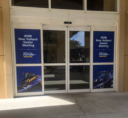 Entryway Window Clings