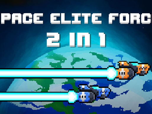 Retorne aos tempos dos fliperamas em grande estilo no jogo brasileiro Space Force Elite 2 in 1.