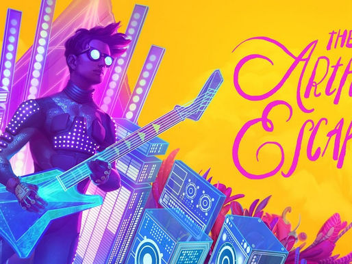 The Artful Escape é uma jornada atípica, psicodélica e divertida tendo a música como tema principal.