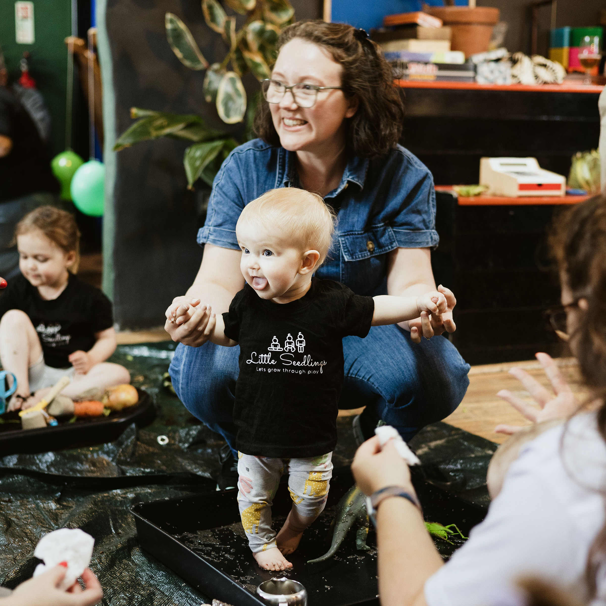 Little Seedlings Sensory play