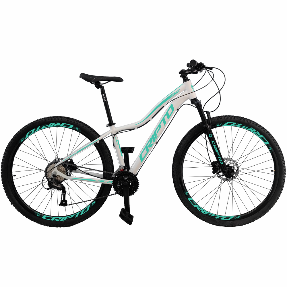 Bicicleta Aro 29 Cripto 27 Marchas Freio Hidráulico Trava K7