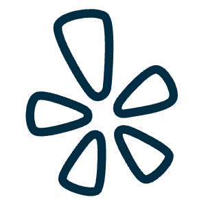 Stylized flower icon