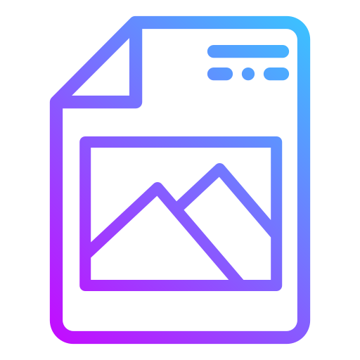 Report document icon showing analytics