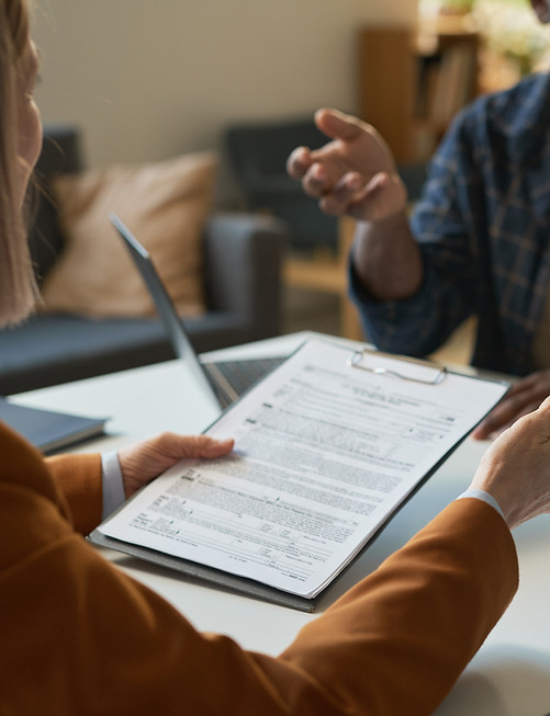 Consultation where a document is being handed over