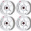 Thumbnail: Set of 4 ENKEI Genuine PF06 16x8.5 +35 5x114.3 MW from Japan