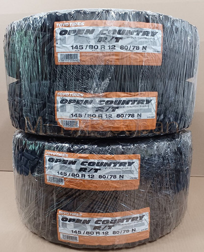 4x Toyo Open Country RT 145/80R12 Tires Snow Mud Suv Tire for Off