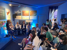 Panel de conversación organizado por CAF sobre financiamiento de la conservación marina