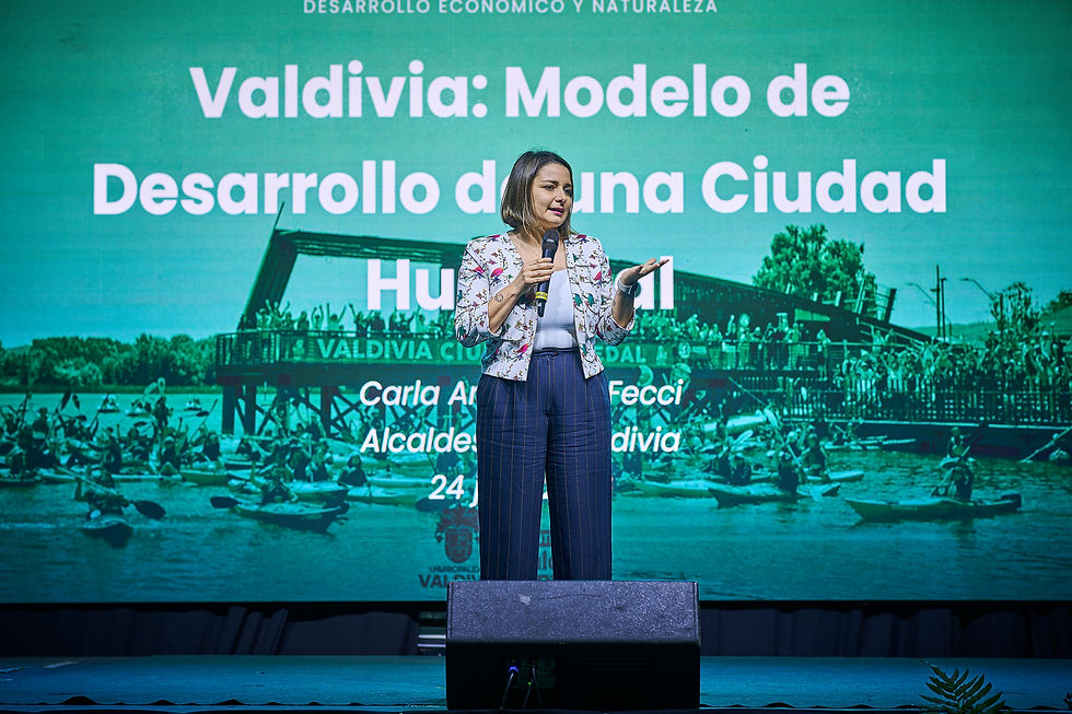 Alcaldesa de Valdivia Carla Amtmann