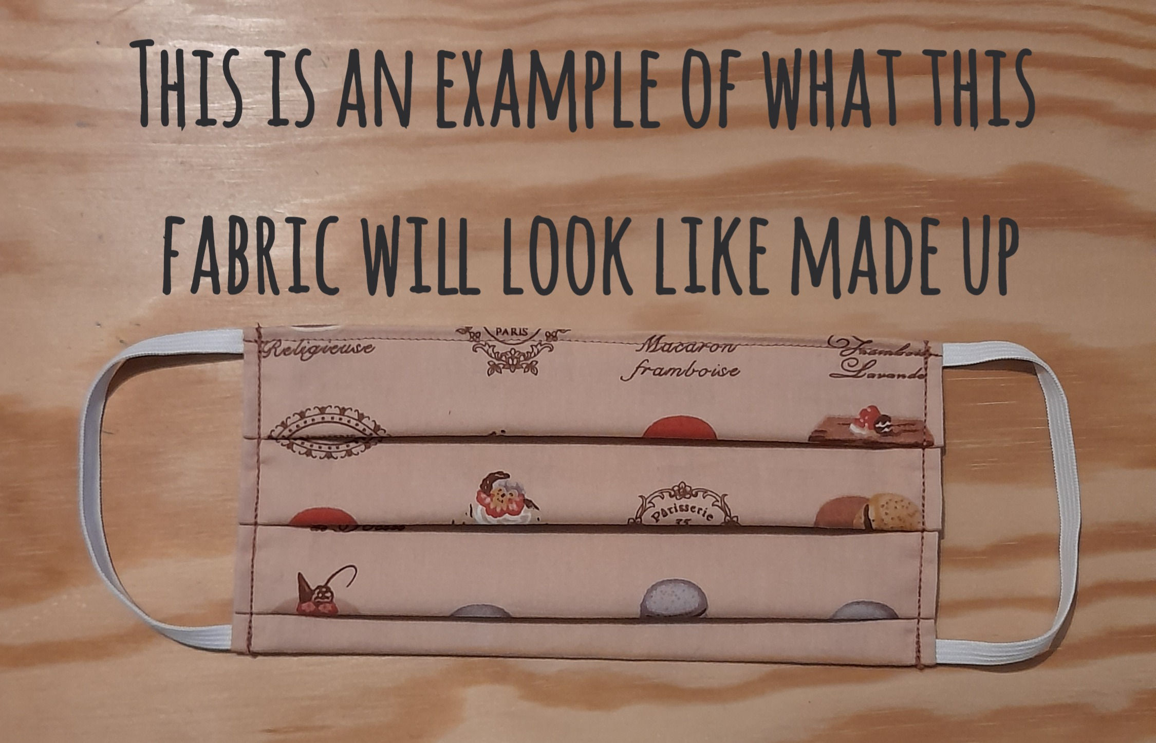 Cakes - Made to Order Face Mask