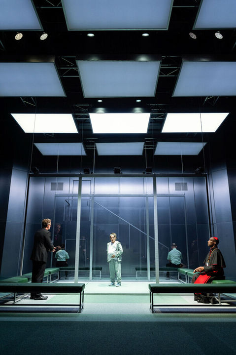 Measure for Measure by William Shakespeare at Royal Shakespeare Company, Royal Shakespeare Theatre, Play, Lighting Designed by Joshua Pharo