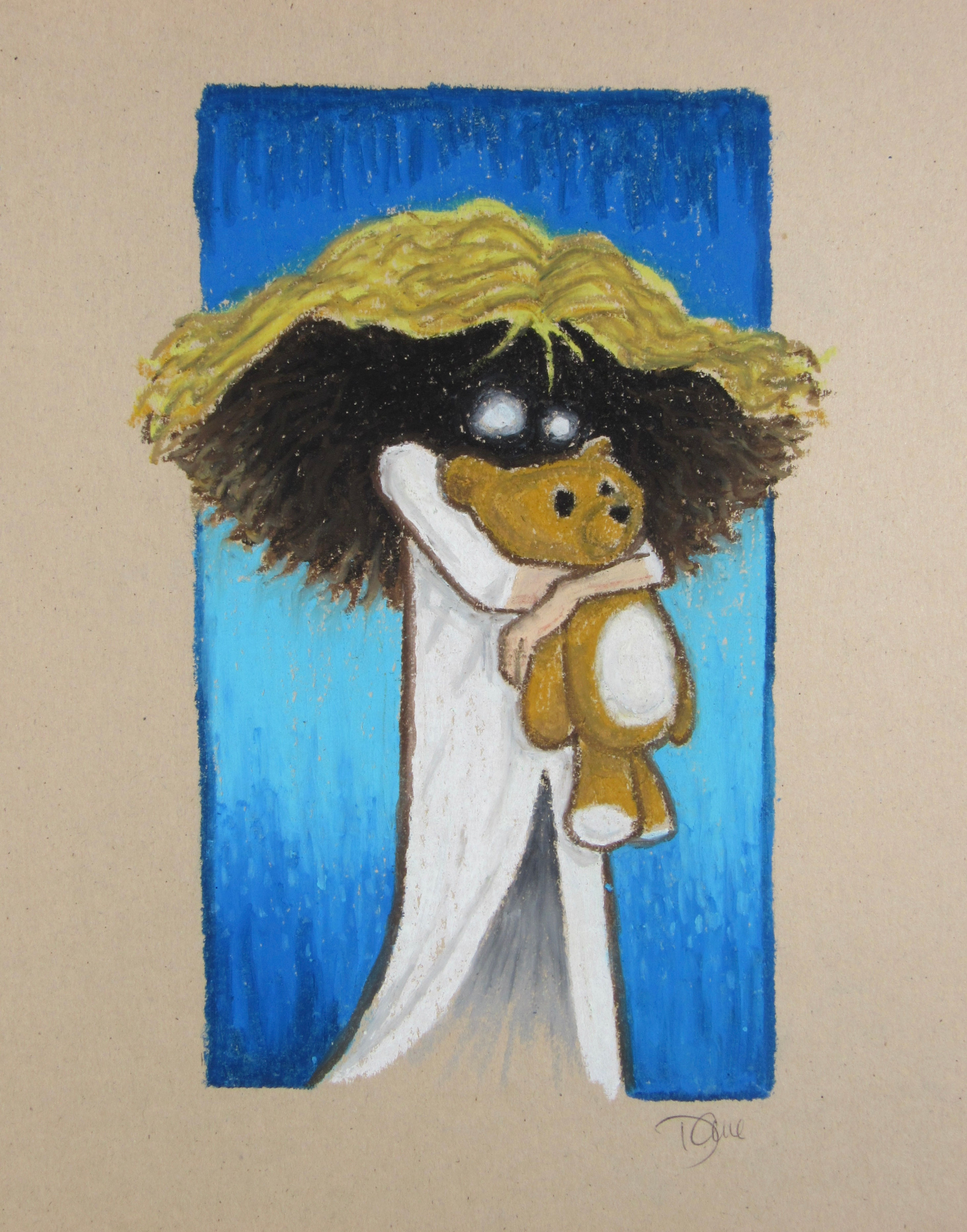 "Talisman Teddy" Giclee by Dave Ferguson