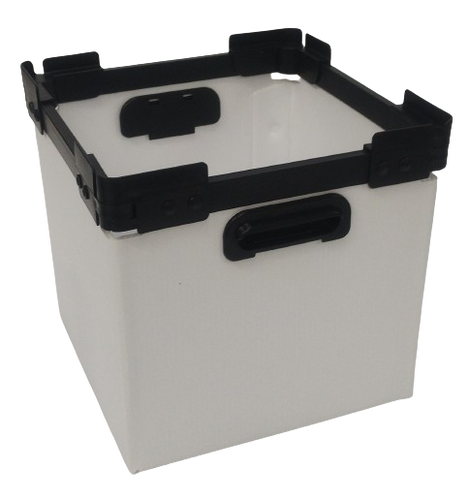 240mm Plate Box -White | Caterbox