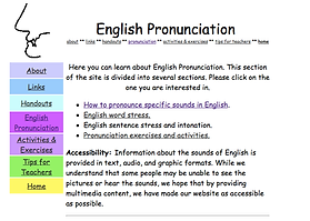 Pronunciation Englishresources
