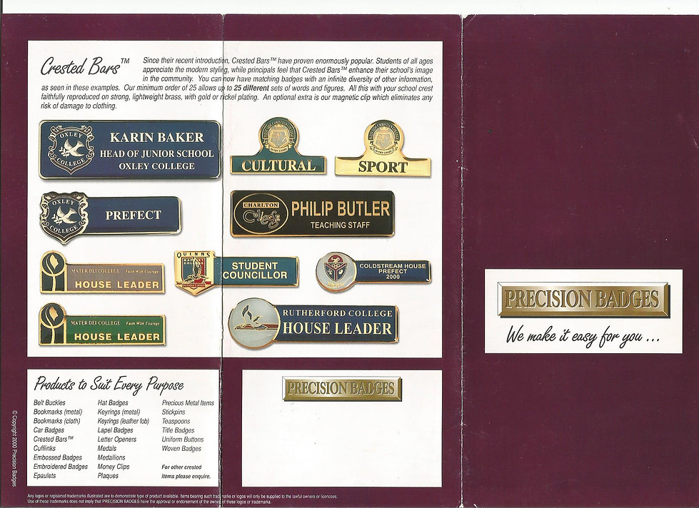 Artwork example - school colour brochure