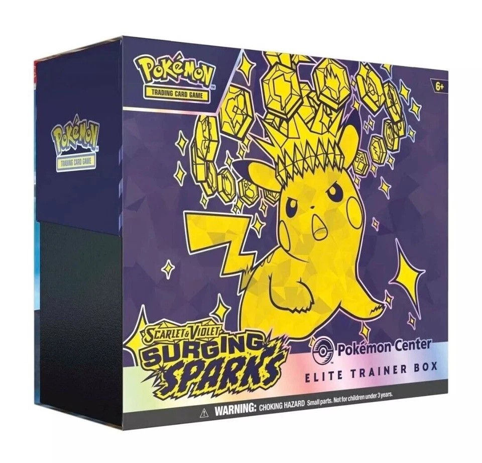 OFFICIAL POKEMON CENTER: Surging Sparks Elite Trainer Box