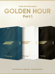 ATEEZ - GOLDEN HOUR : PART.1 [ 10TH MINI ALBUM ] + Hidden Pre-Order Benefit