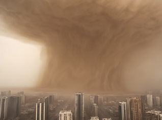 Sandstorm sweeping over a huge city..jpg