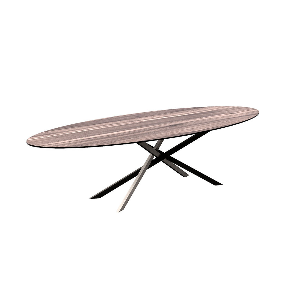 Nocé praline Ovale tafel met Mikadopoot