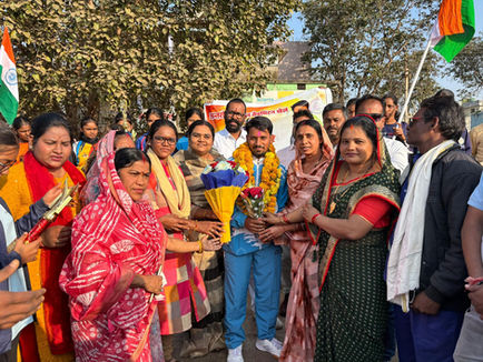 🏅 तिरंगे की हुंकार, कुरूद का गौरव
🇮🇳 नेपाल की धरती पर ‘गोल्ड’, कुरूद की सड़कों पर देशभक्ति का सैलाब