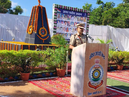 🇮🇳 BREAKING NOW | शौर्य को सलाम — रक्षित केन्द्र रूद्री में गूंजा “पुलिस स्मृति दिवस”, अमर वीरों के बलिदान को श्रद्धांजलि 🇮🇳