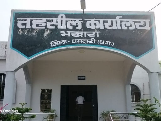 कलेक्टर अबिनाश मिश्रा द्वारा राजस्व निरीक्षक पर कार्रवाई