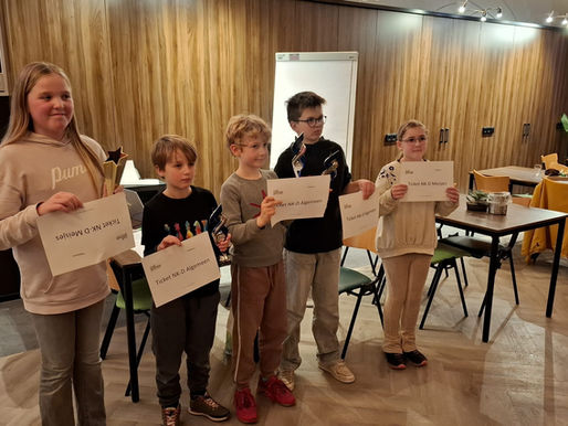 Schaken in de Kerstvakantie.