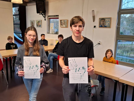 Twee keer diploma stap 2.