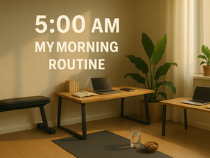 My Morning Routine: How Waking Up at 5 AM Changed Everything