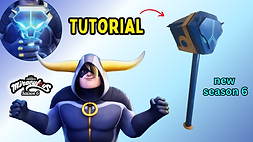 Minotaurox Hammer Miraculous Season 6 DIY
