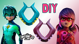 Viperbug Viperion Snake Miraculous Ladybug and Cat Noir Season 6 Lyre weapon DIY Tutorial.