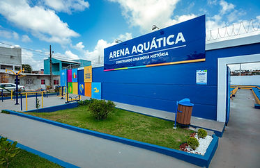 Vagas abertas para aulas gratuitas de hidroginástica e natação em Lauro de Freitas
