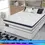 Miniatura: Cama Box Casal (Box + Colchão) Gazin de Mola - 59cm de Altura Diamond Blue