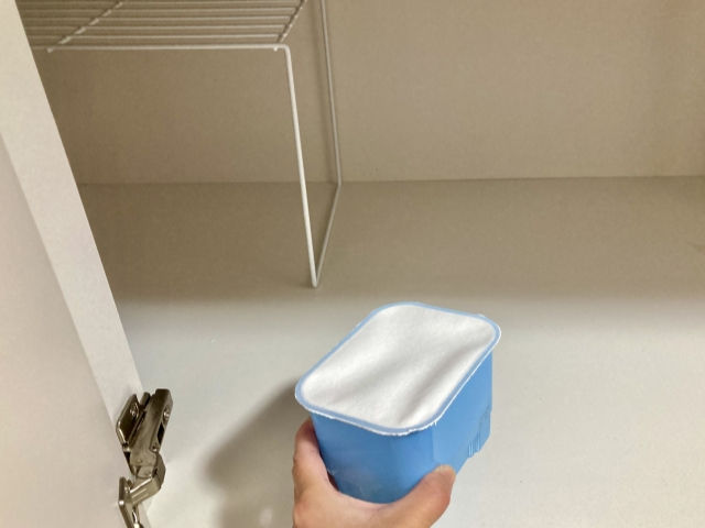 シンク下など湿気が多い場所には、除湿剤を!