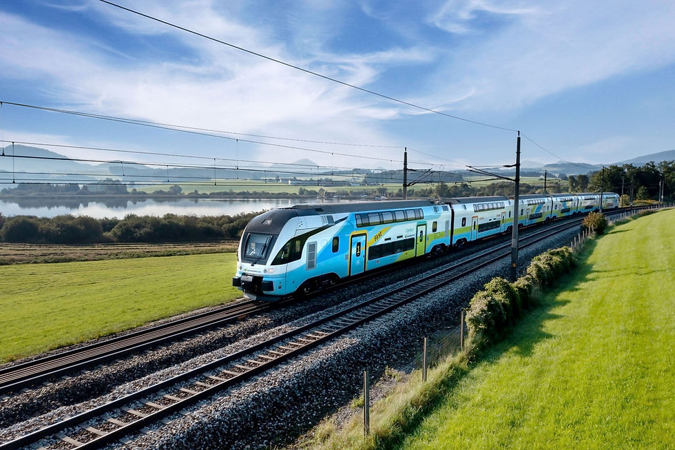 mit dem Zug nach Salzburg, Linz & Wien
