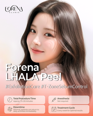 Forena Clinic LHALA Peel: Gentle Exfoliation, Seoul, Korea