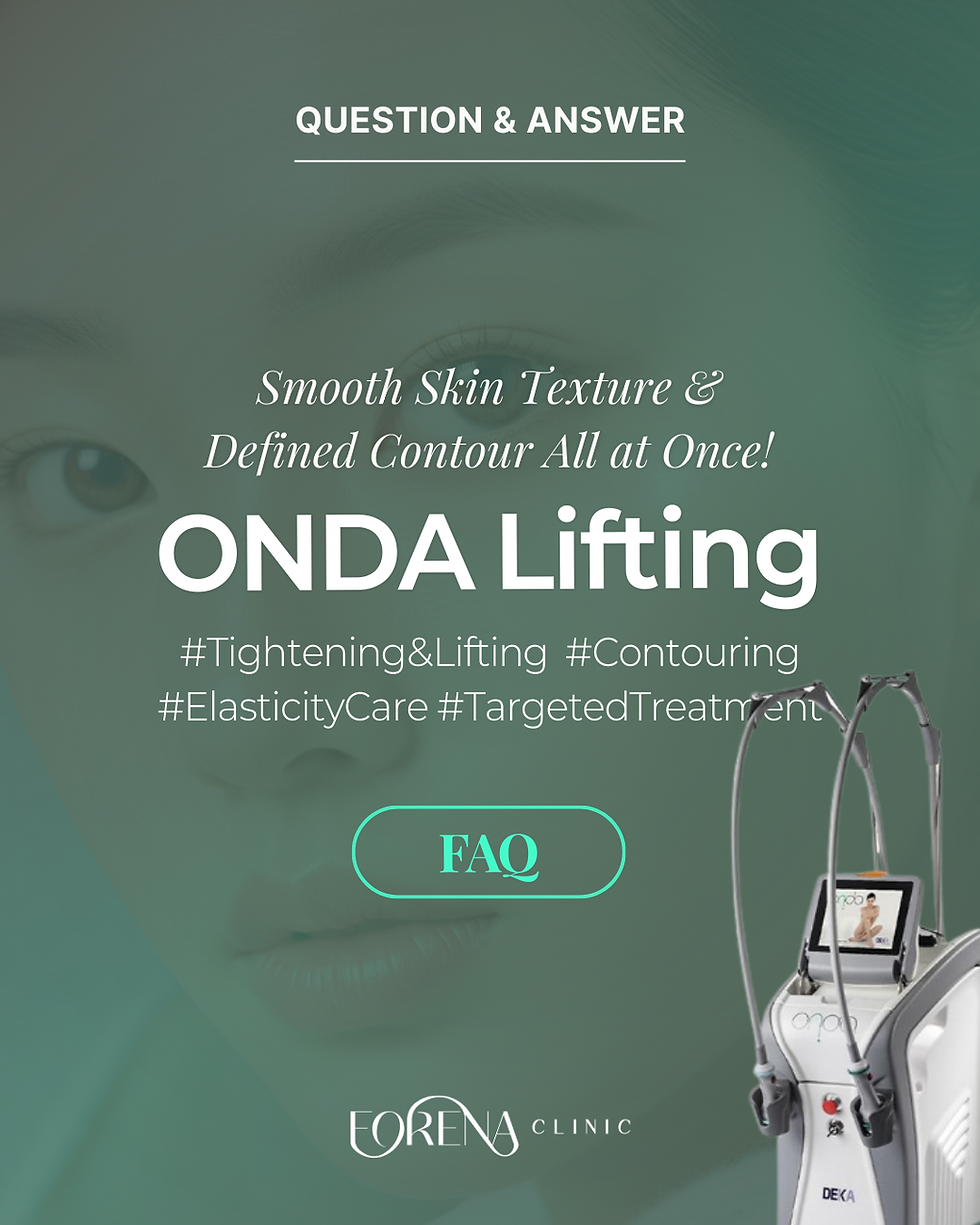 The Ultimate Guide to Onda Lifting in Seoul: Best Results, Painless Care, and 2026 Pricing