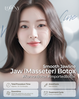 Jaw Botox in Korea: Cost, Brands, and What to Expect