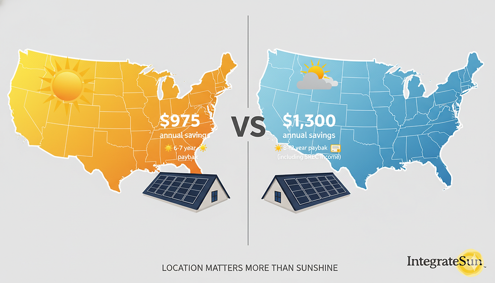 How Solar Panels Work in Different States In The US