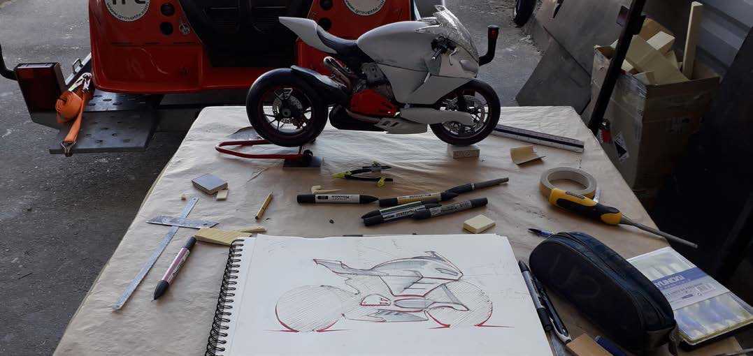 Stage- Prototype Ducati Panigale