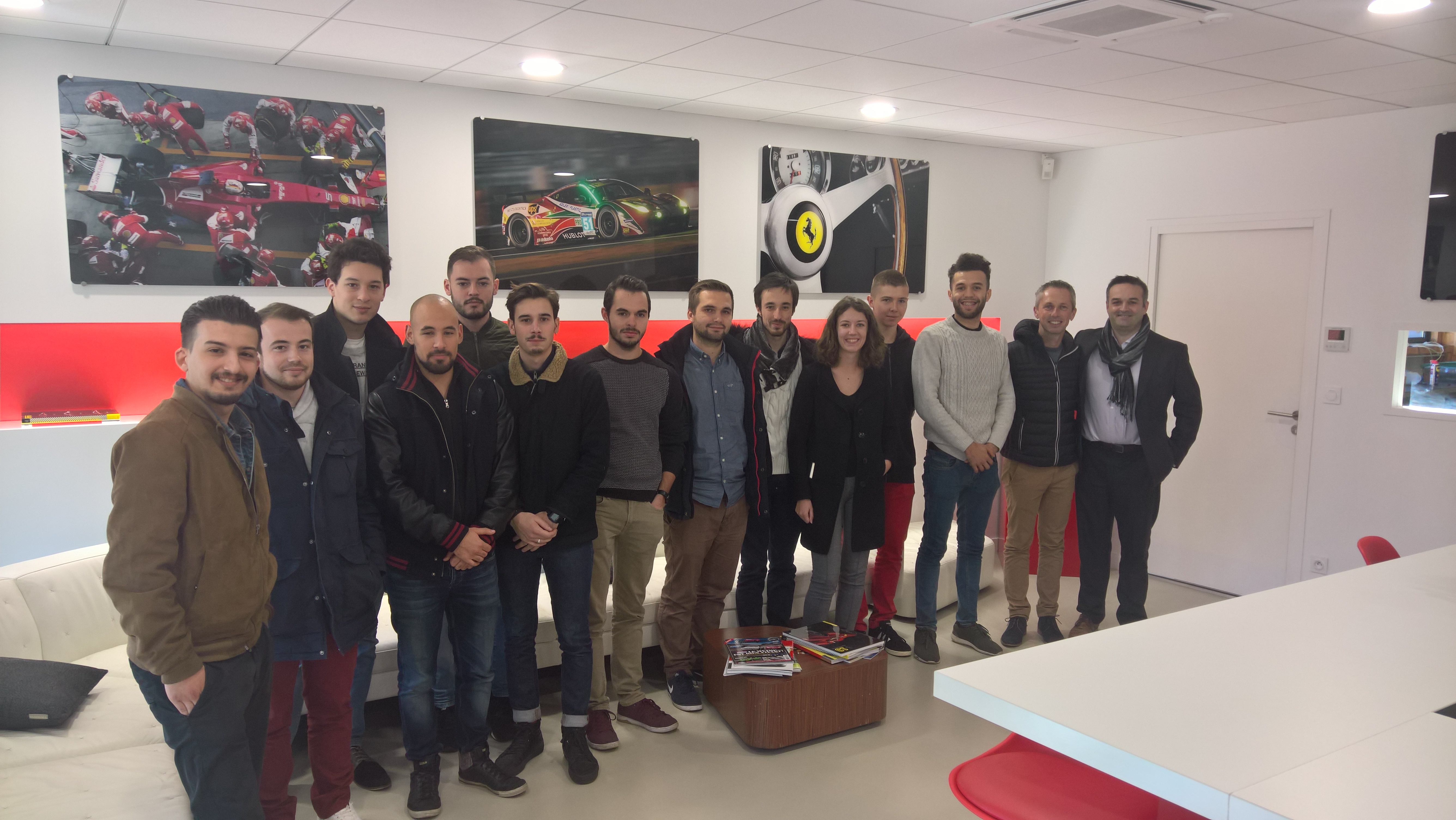 Visite chez Ferrari