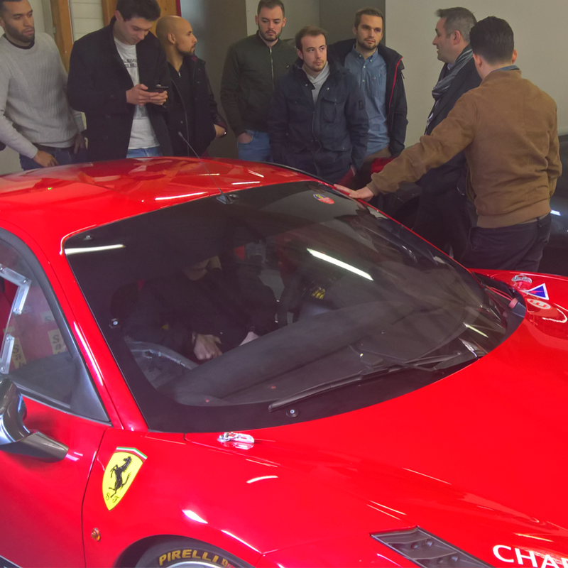 Visite chez Ferrari