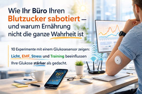 Wie Ihr Büro Ihren Blutzucker sabotiert – 10 Experimente mit einem Glukosesensor