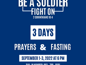 Be a Soldier, Fight!