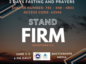 STAND FIRM