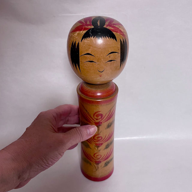 Thumbnail: Kokeshi 9 inch by Takeo Takahashi