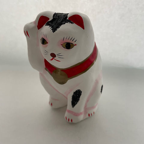 Thumbnail: Hamamatsu papier-mache cat