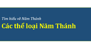 Bài 3 : Các thể loại Năm Thánh