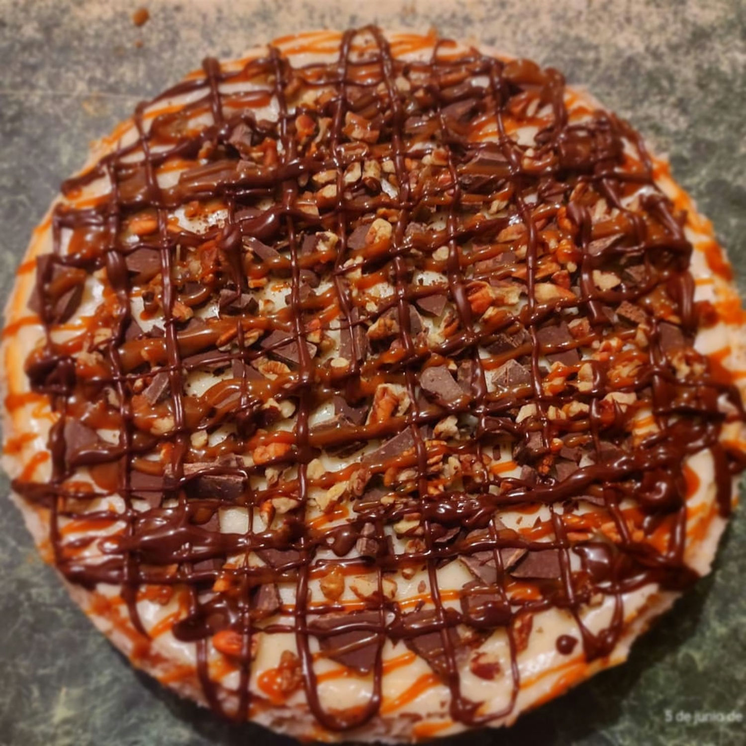 Cheesecake de tortuga grande
