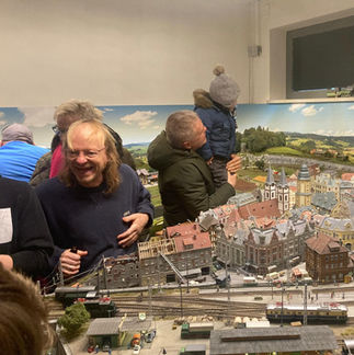 Tage der offenen Tür 2024; Modelleisenbahnanlage Martin Lenzenweger