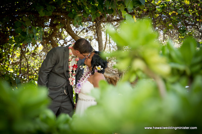 Wedding on Hawaiian Beach